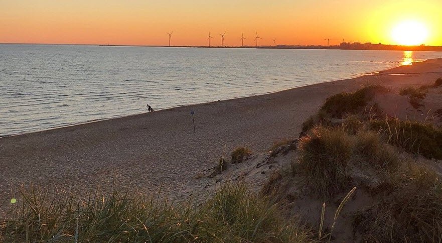 Skrea strand, Sweden